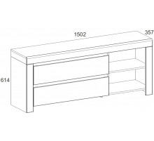Тумба под телевизор Таурус RTV 2S2N
