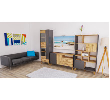 Гостиная Сканди 4 графит